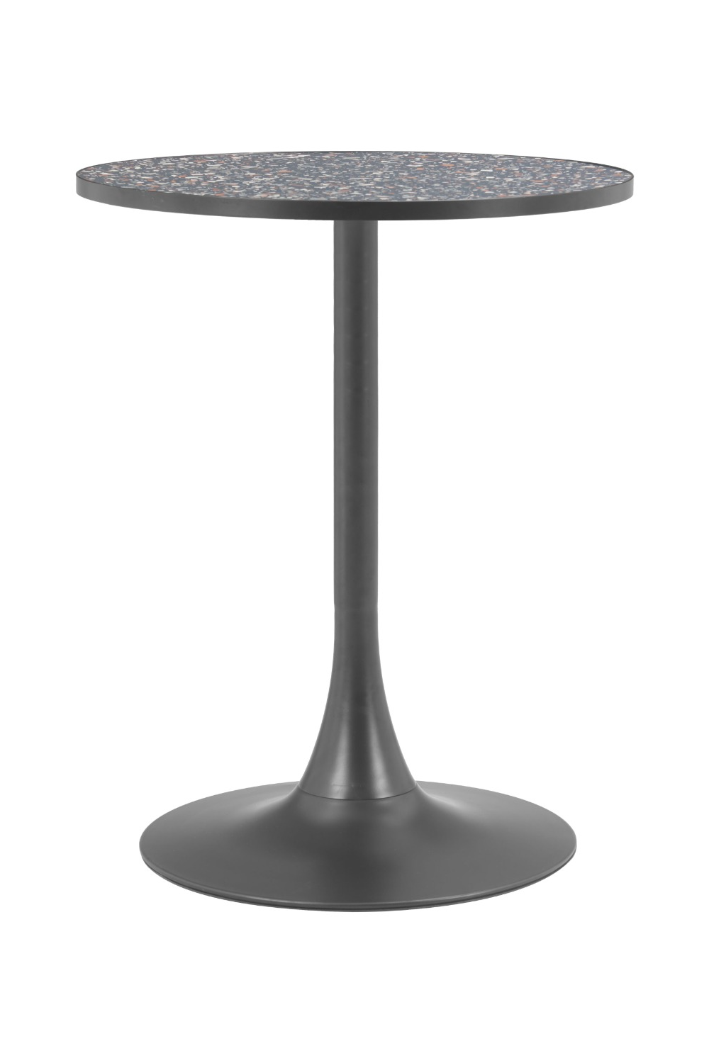   Black Terrazzo Bistro Table | Oroa.com