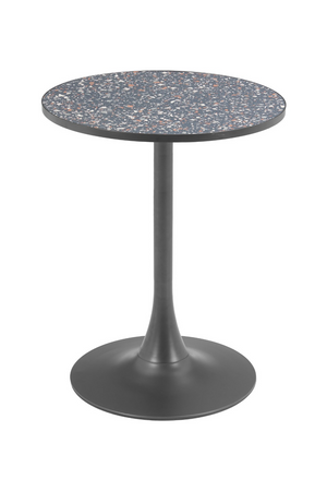   Black Terrazzo Bistro Table | Oroa.com