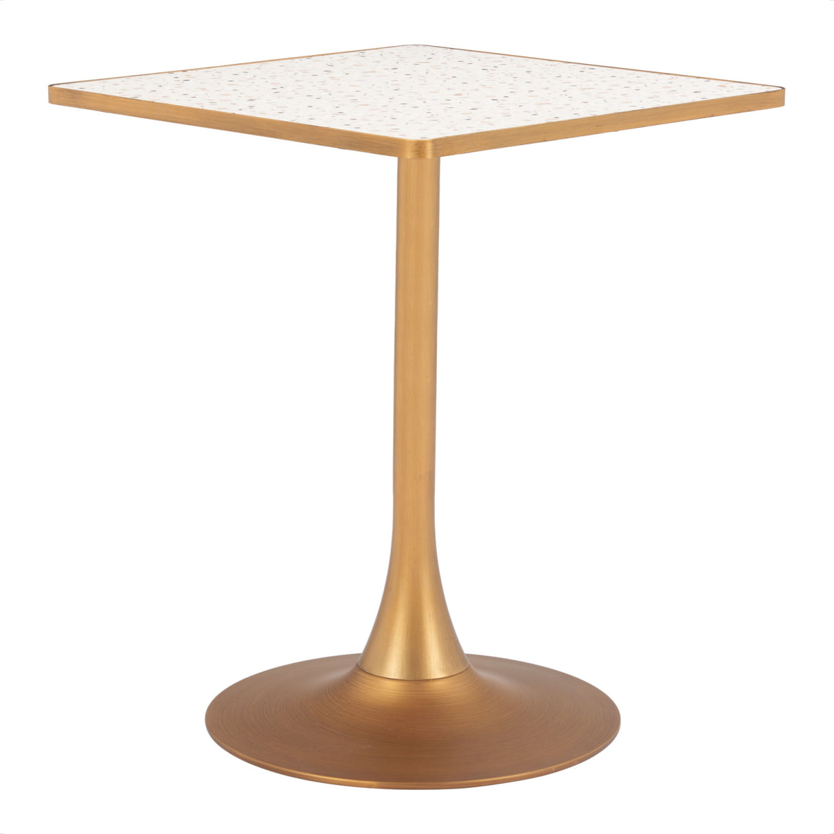   Square Terrazzo Bistro Table | Oroa.com