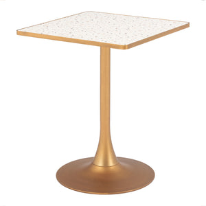   Square Terrazzo Bistro Table | Oroa.com