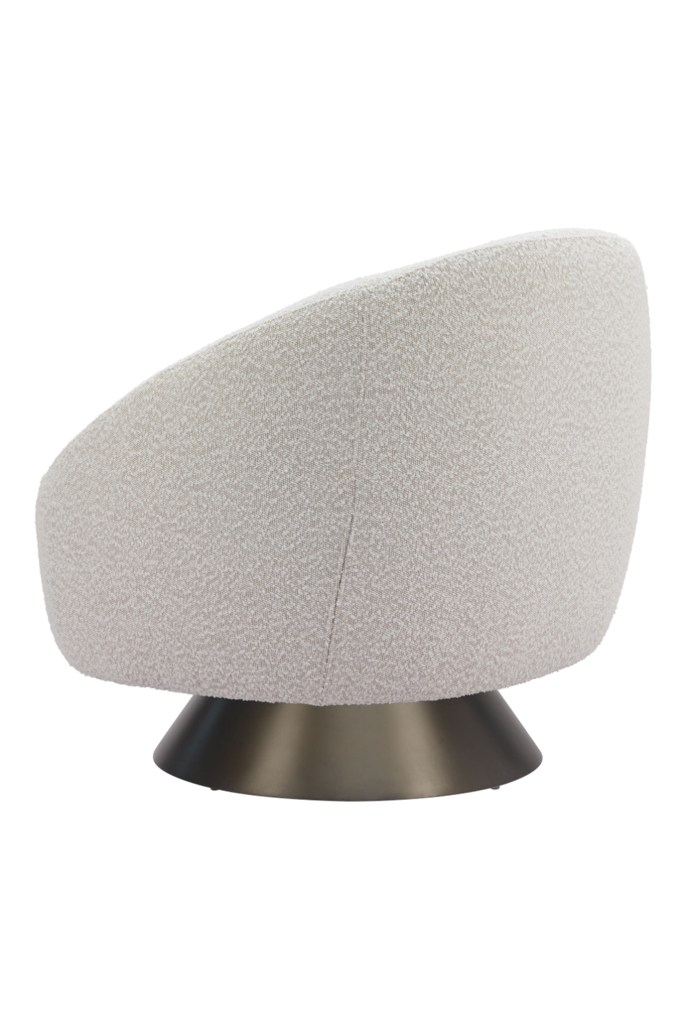   Bronze Base Gray Swivel Chair | Oroa.com