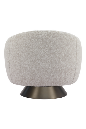   Bronze Base Gray Swivel Chair | Oroa.com