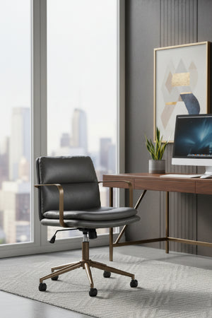   Vinyl Upholstered Office Chair | Oroa.com