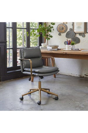   Vinyl Upholstered Office Chair | Oroa.com