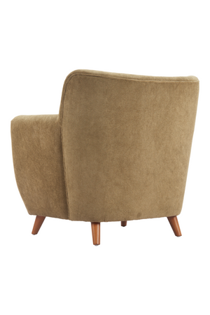   Green Corduroy Lounge Chair | Oroa.com