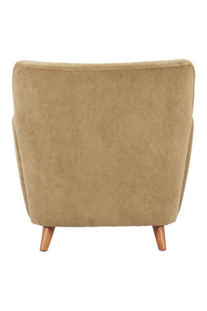  Green Corduroy Lounge Chair | Oroa.com