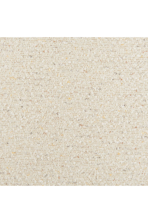   Beige Curved-Back Lounge Chair | Oroa.com
