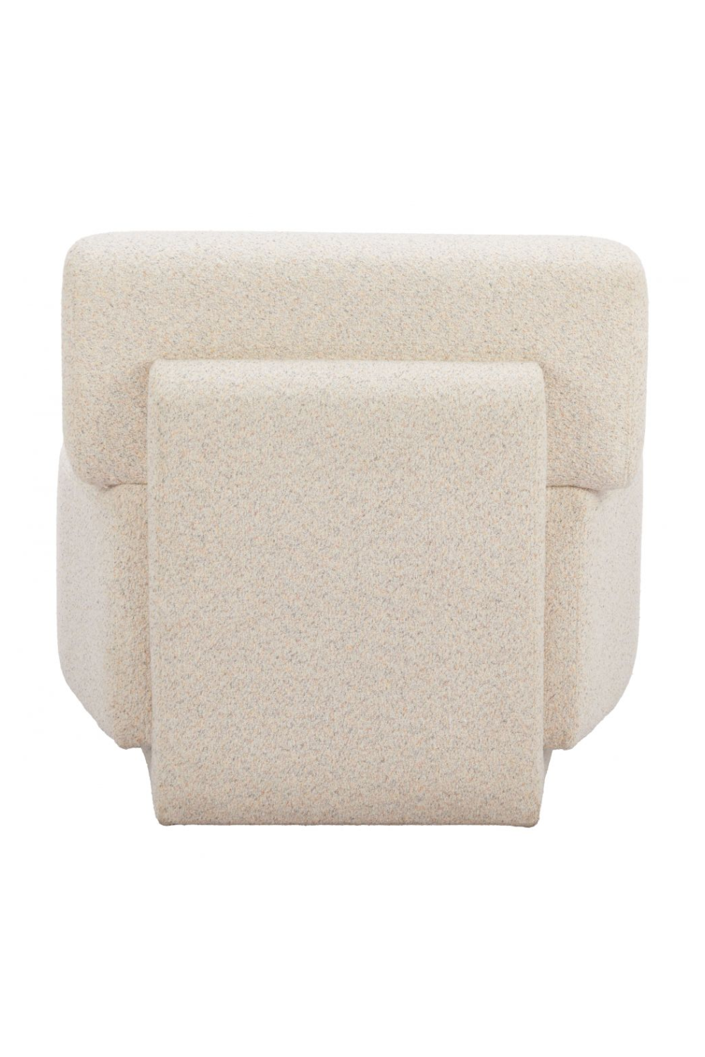   Beige Minimalist Accent Chair | Oroa.com