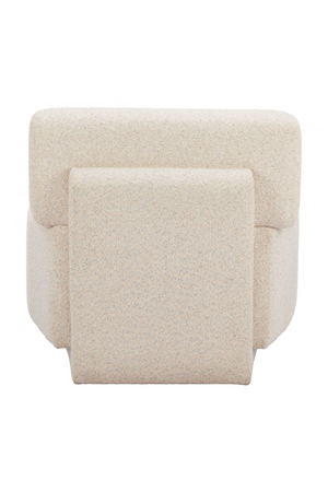   Beige Minimalist Accent Chair | Oroa.com
