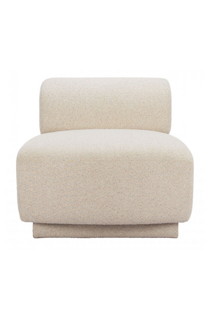   Beige Minimalist Accent Chair | Oroa.com