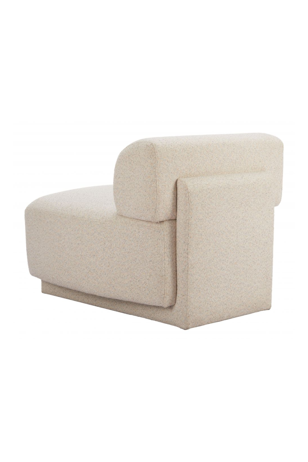   Beige Minimalist Accent Chair | Oroa.com
