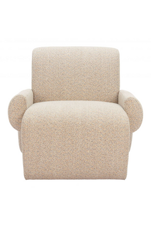   Beige Contemporary Accent Chair | Oroa.com