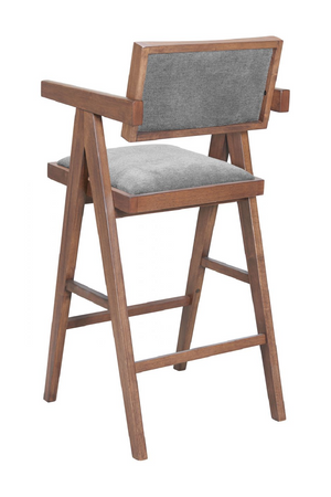   Rubberwood Framed Bar Stools (2) | Oroa.com