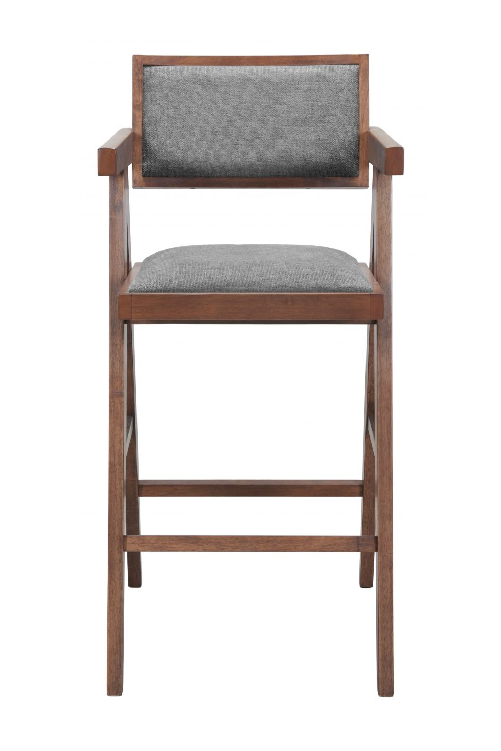   Rubberwood Framed Bar Stools (2) | Oroa.com