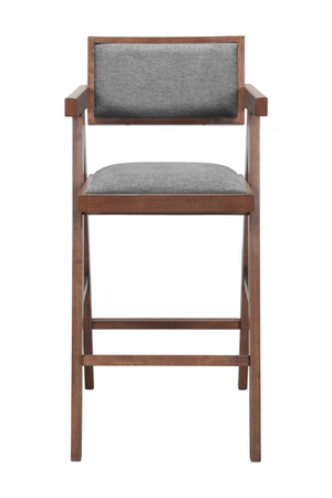   Rubberwood Framed Bar Stools (2) | Oroa.com