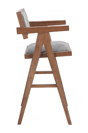   Rubberwood Framed Bar Stools (2) | Oroa.com