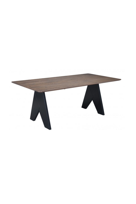  Rectangular Rubberwood Dining Table | Oroa.com