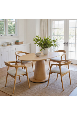   Beige Seat Dining Chair | Oroa.com
