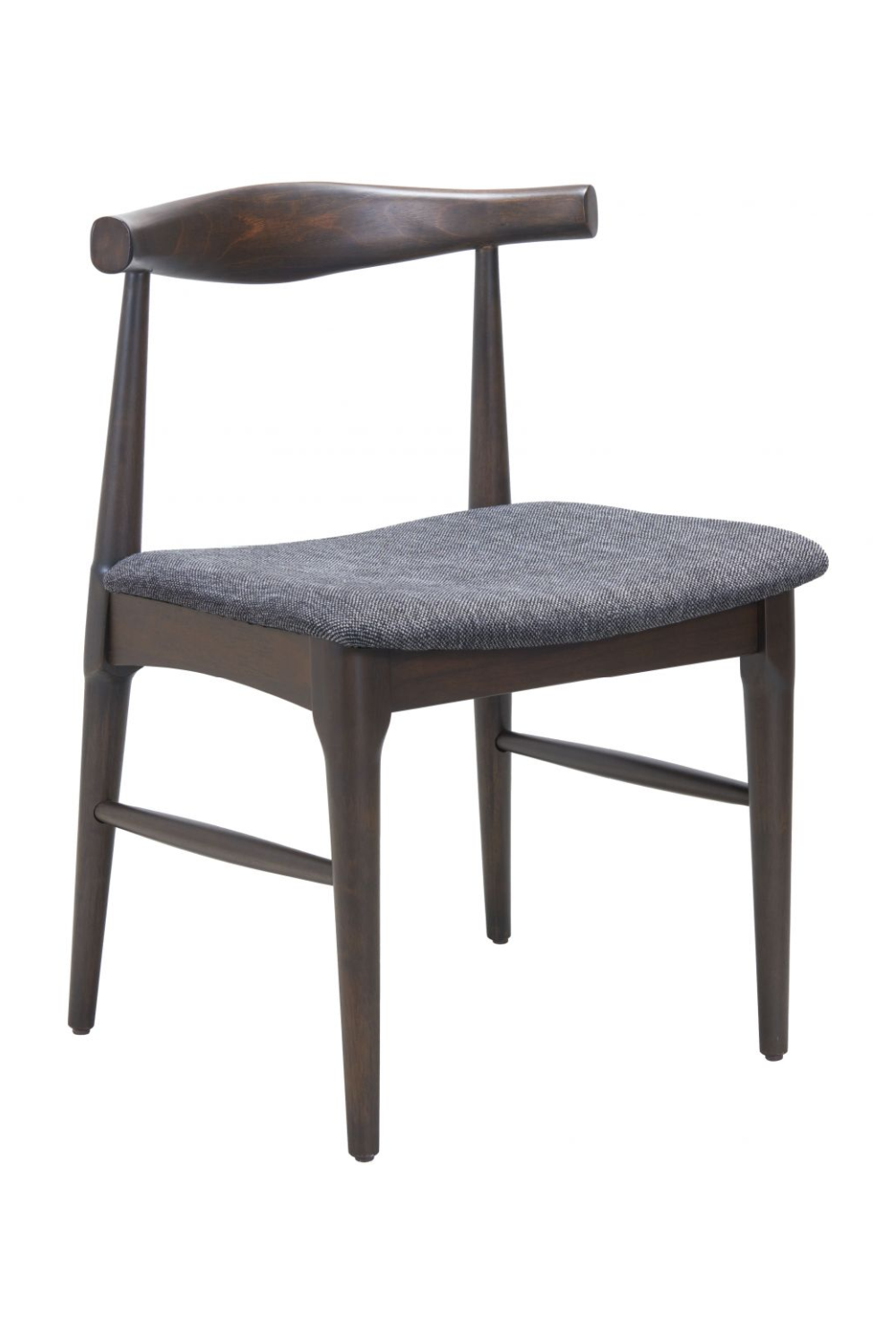   Dark Wooden Dining Chairs (2) | Oroa.com