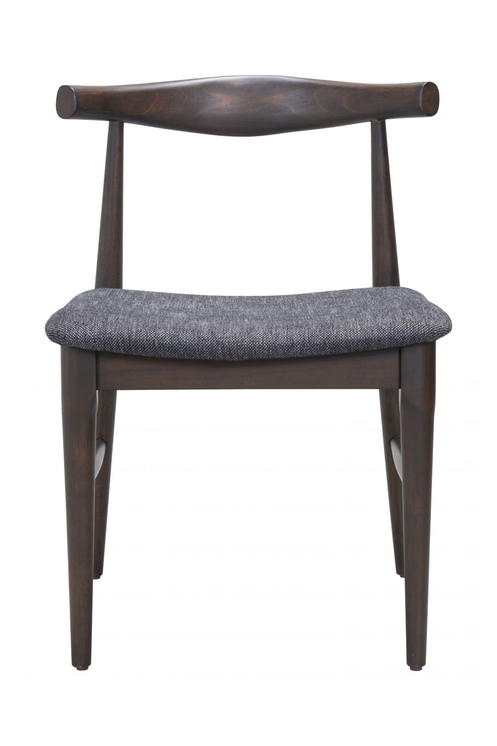  Dark Wooden Dining Chairs (2) | Oroa.com