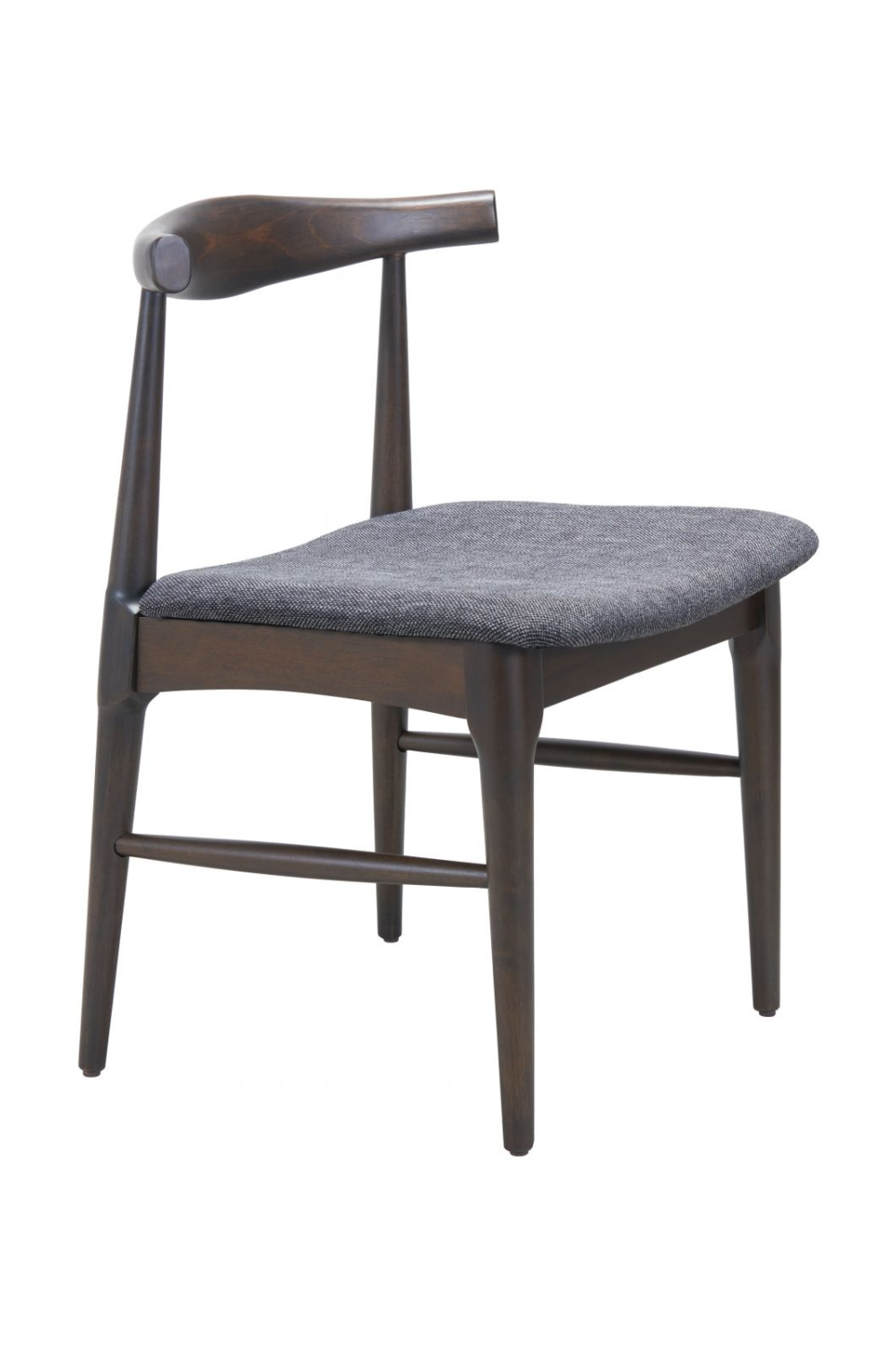   Dark Wooden Dining Chairs (2) | Oroa.com