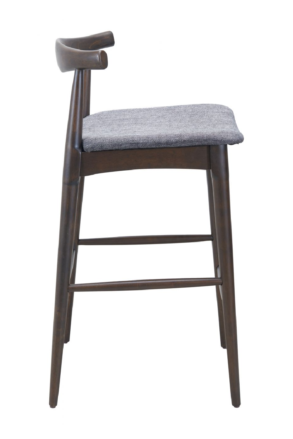   Dark Wooden Bar Stools (2) | Oroa.com