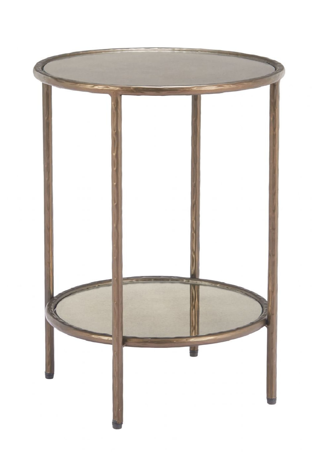   Round Mirror Glass Side Table | Oroa.com