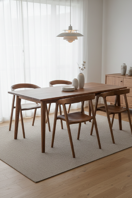   Elm Wood Dining Chairs (2) | Oroa.com