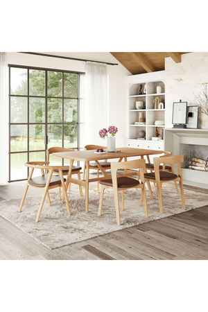   Whitewashed Elm Dining Chairs (2) | Oroa.com