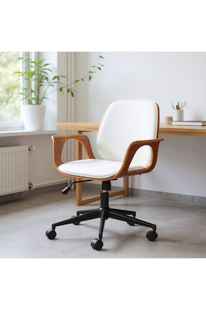  Modern White Office Chair | Oroa.com