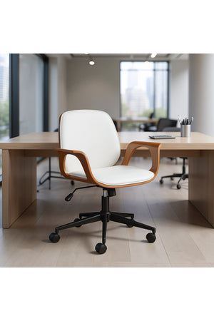   Modern White Office Chair | Oroa.com