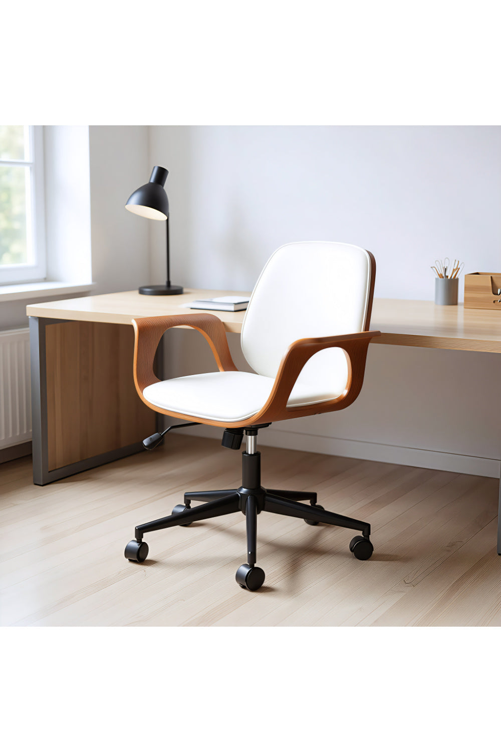   Modern White Office Chair | Oroa.com