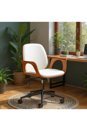   Modern White Office Chair | Oroa.com