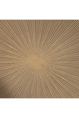   Curved Brass Side Table | Oroa.com