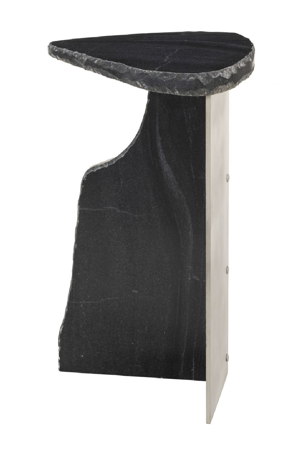  Organic-Shaped Marble Side Table | Oroa.com