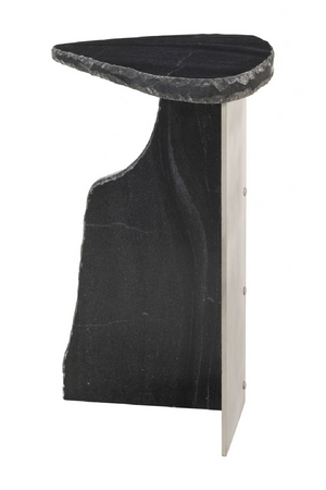   Organic-Shaped Marble Side Table | Oroa.com