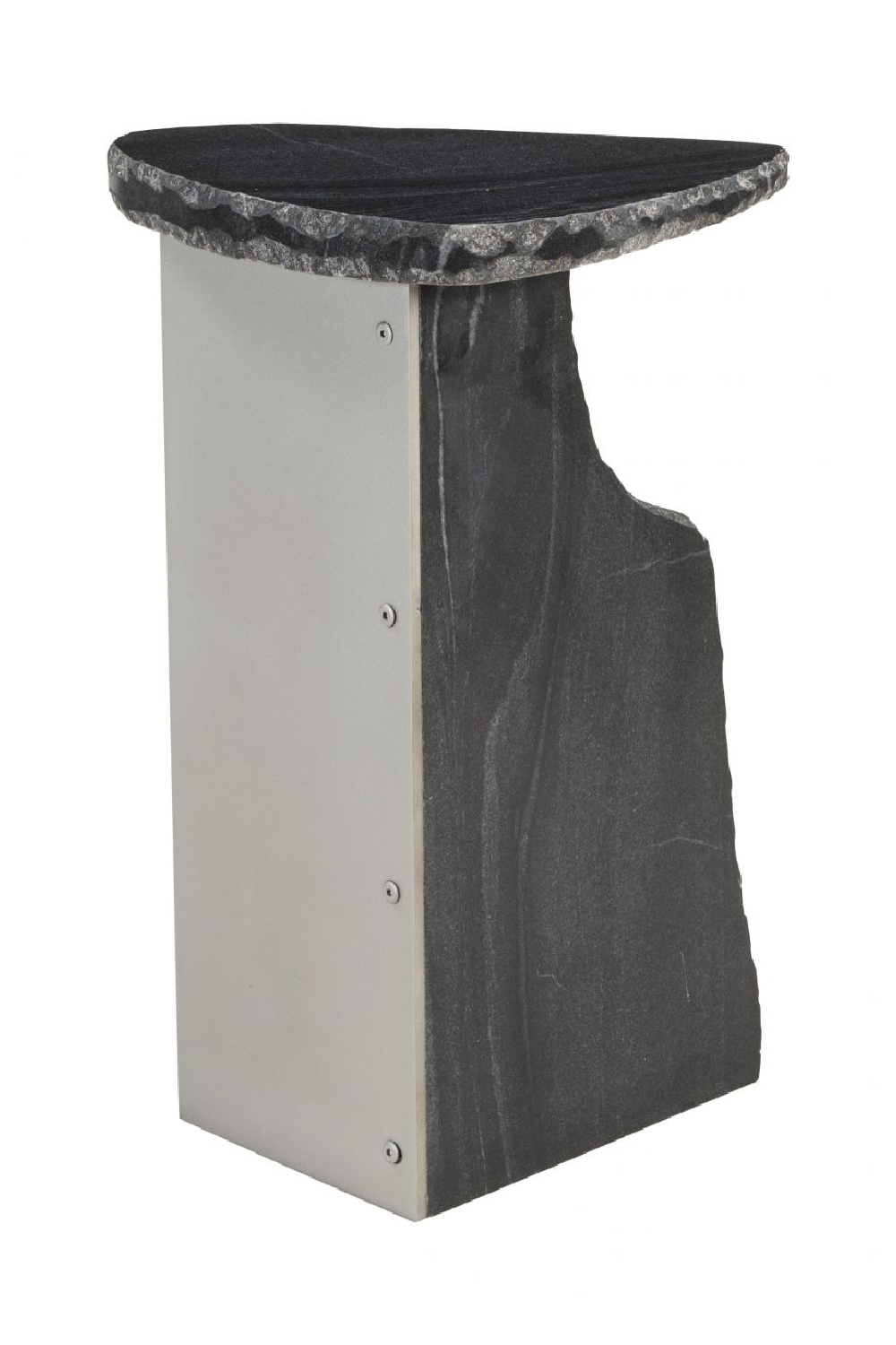   Organic-Shaped Marble Side Table | Oroa.com