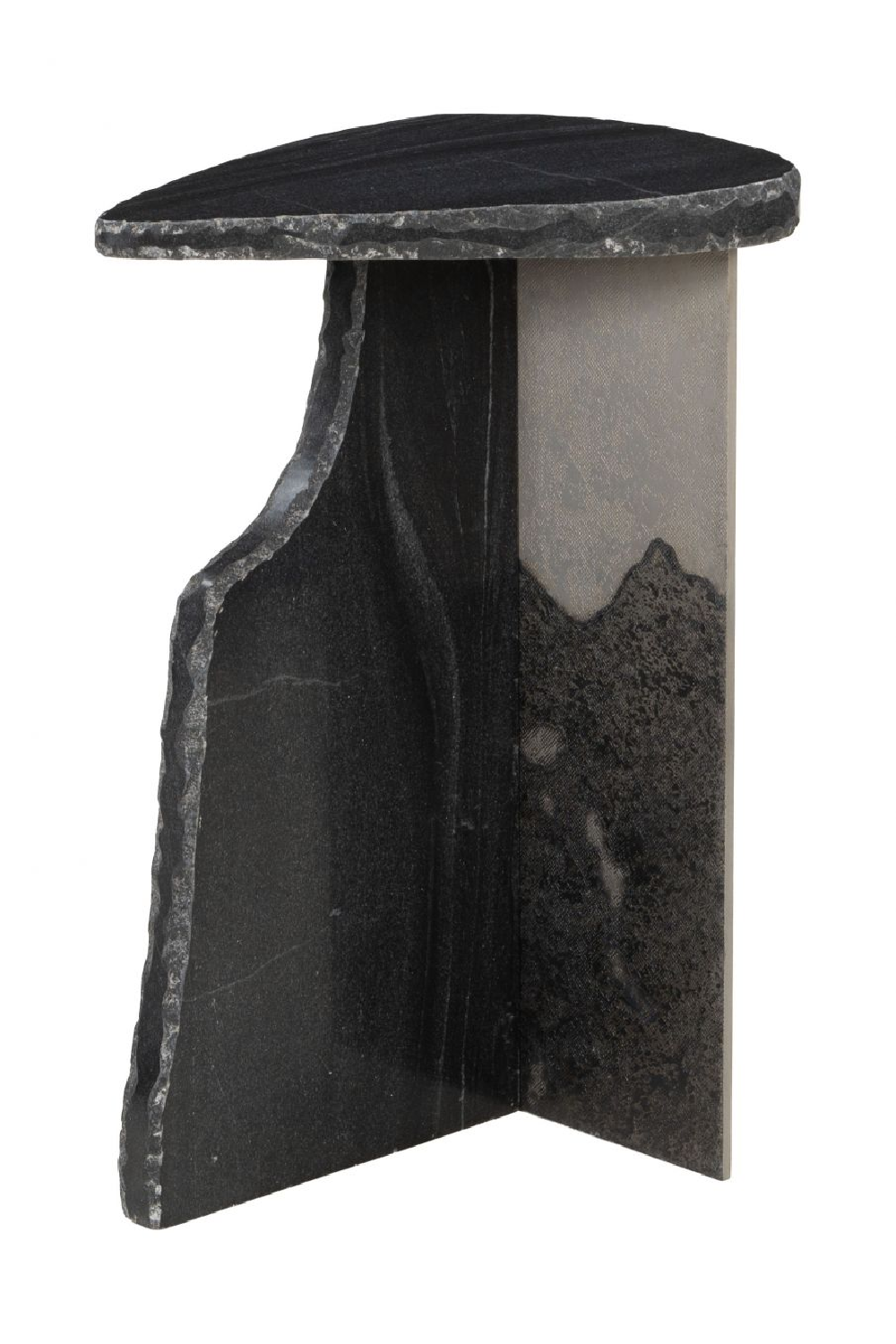   Organic-Shaped Marble Side Table | Oroa.com