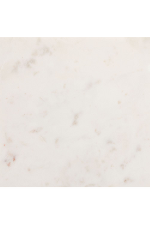   Square White Marble Side Table | Oroa.com