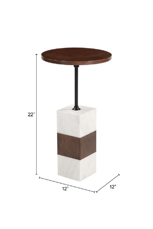   Mango Wood Side Table | Oroa.com