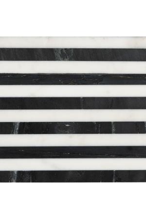   Stripes Marble Side Table | Oroa.com