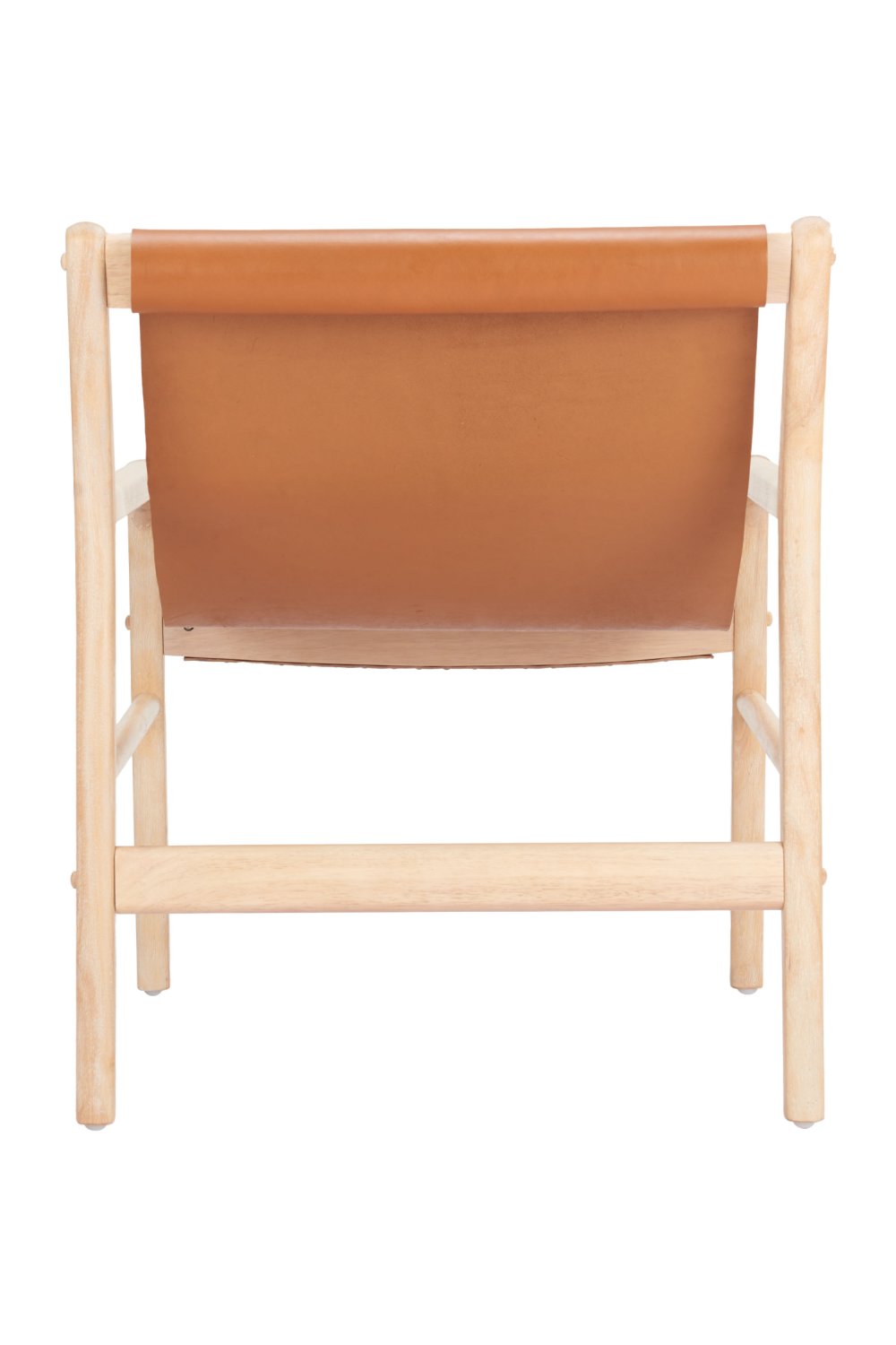   Tan Leather Accent Chair | Oroa.com