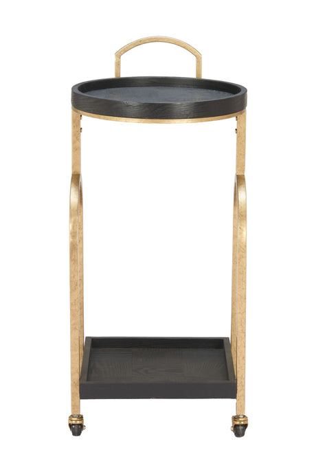   Black Oak Bar Cart | Oroa.com