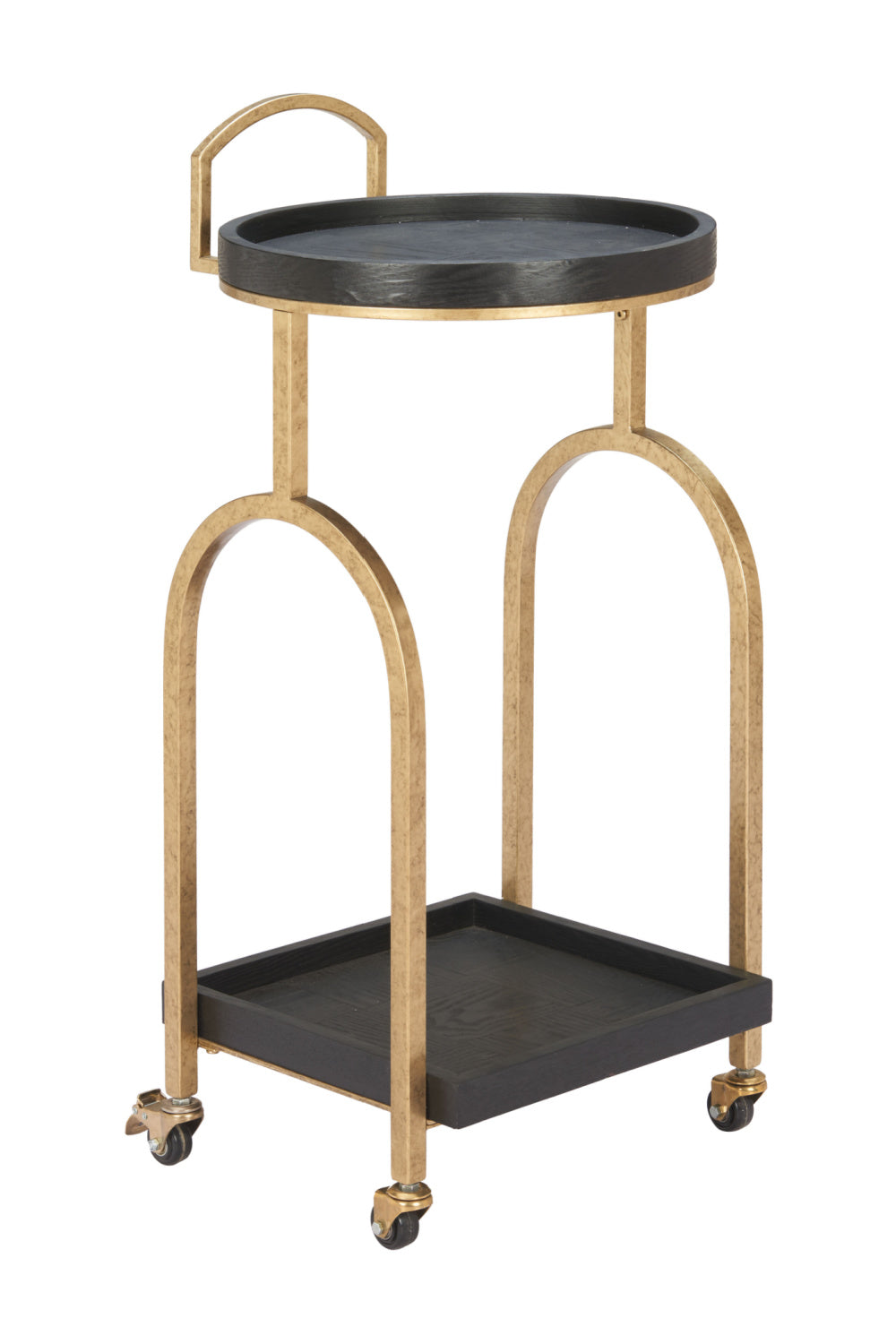   Black Oak Bar Cart | Oroa.com