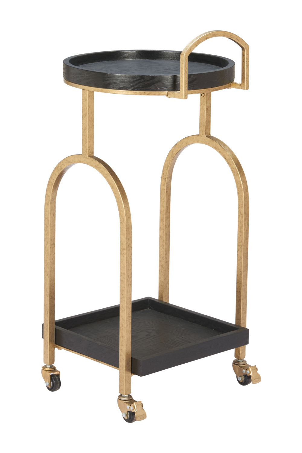   Black Oak Bar Cart | Oroa.com
