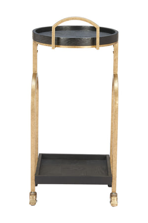   Black Oak Bar Cart | Oroa.com