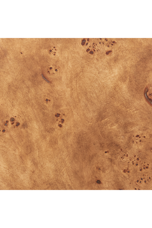   Burl Veneer Round Side Table | Oroa.com