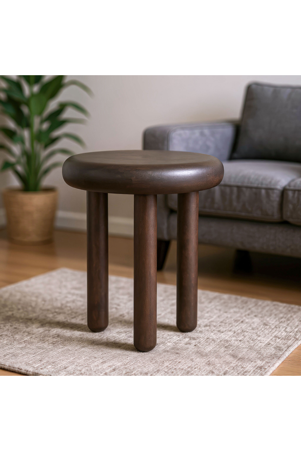   Bronze Round Side Table | Oroa.com