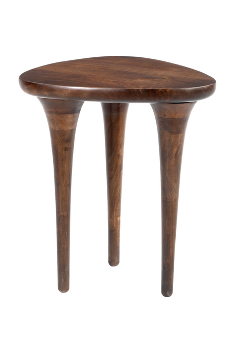   Walnut Finished Side Table | Oroa.com