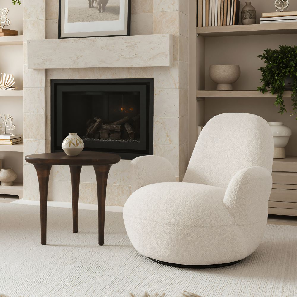   Walnut Finished Side Table | Oroa.com